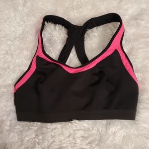 Victoria's Secret Sport Black/Pink Cool-touch Sport Bra